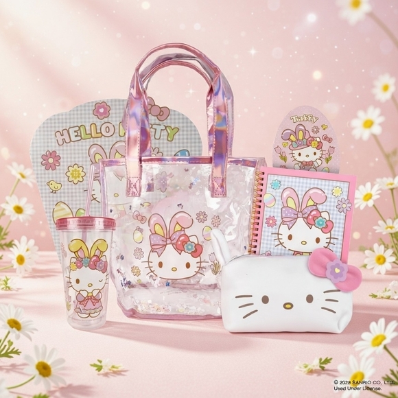 Sanrio Other - Hello Kitty 6 Piece Easter Basket Set